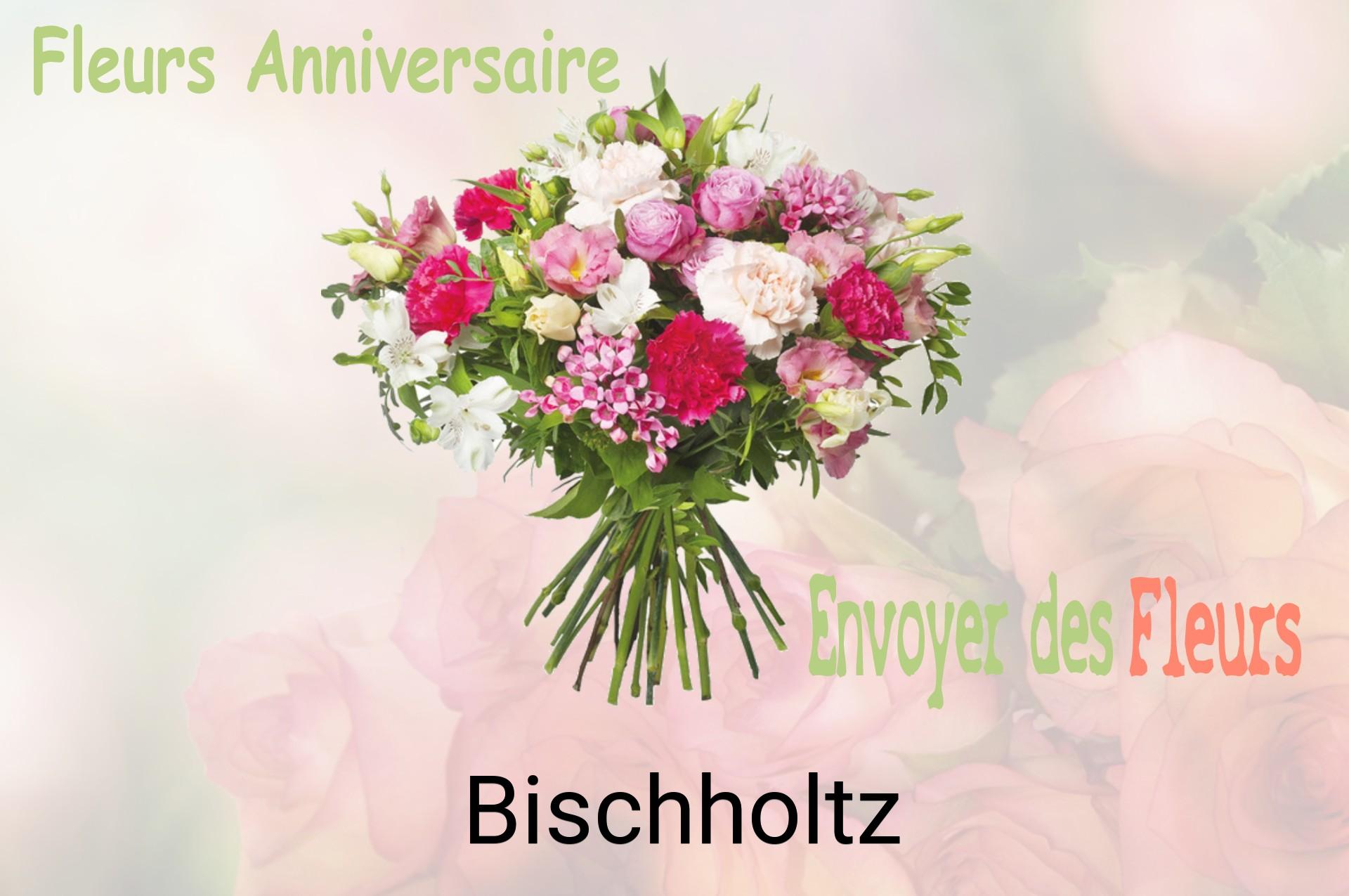 Bouquet de fleurs d’anniversaire livré à Bischholtz